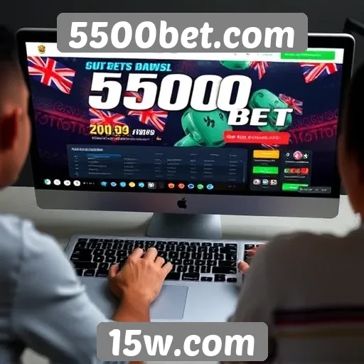Experiência do usuário no site 5500bet.com
