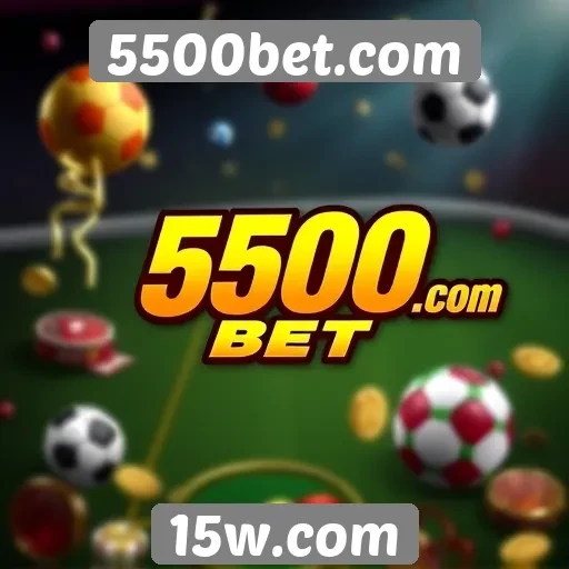 Variedade de jogos disponíveis no 5500bet.com